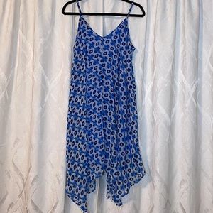 a.n.a dress with asymmetrical hem